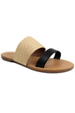 Two Band Slide Casual Sandal