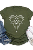 Western Boot Stitch Graphic T Shirts