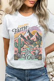 God Has Faith In You Graphic T Shirts