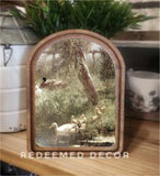 Arch Top Ducklings Framed Art