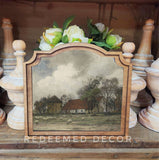 Provincial Farmhouse Silo Framed Art
