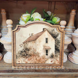 Provincial Muted Cottage Framed Art