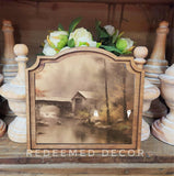 Provincial Riverside Ghosts Framed Art
