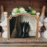 Provincial Witch Boots Framed Art
