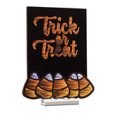 Trick or Treat Sign Infinity Light 16H Acrylic UL Plug