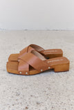 Weeboo Step Into Summer Criss Cross Mule