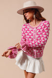 Heart cardigan s-xl