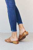 Weeboo Step Into Summer Criss Cross Mule